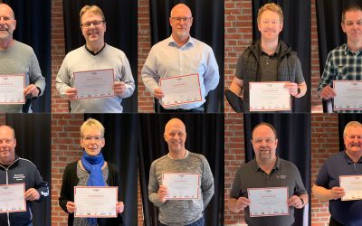 Dimittender fra Centerlederuddannelsen