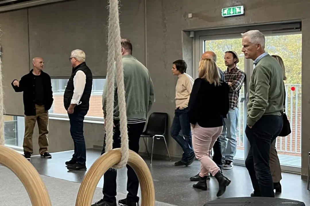 Rundvisning i idrætsfacilitet